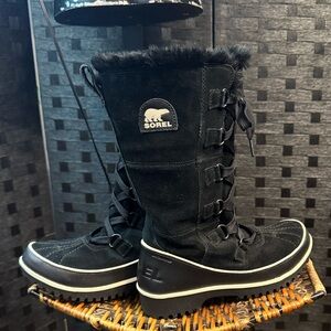Sorel Boots Tivoli ll High Sz 7 Black Women’s